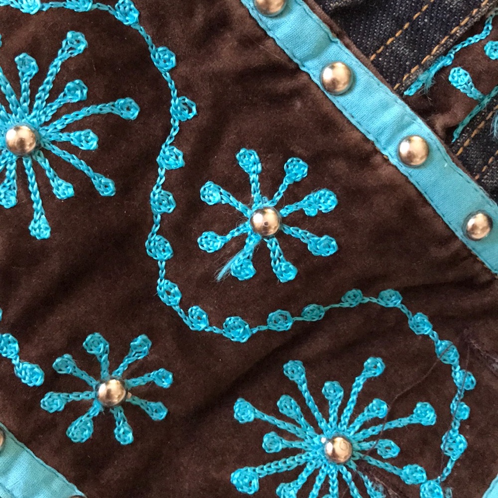 Embellished Denim Jacket szS πΊHPπΊ - Picture 4 of 12